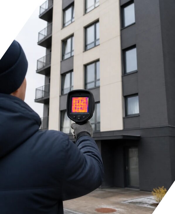 Тепловизионное обследование зданий в Орле от 5062 р. | ЭкспертизаРоссия