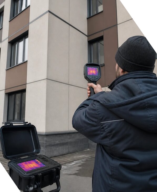 Тепловизионное обследование зданий и сооружений в Орле
